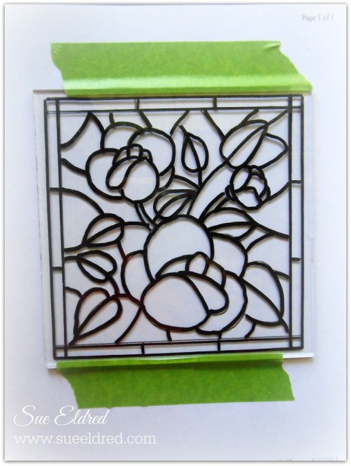 Reverse Glass Paint #2