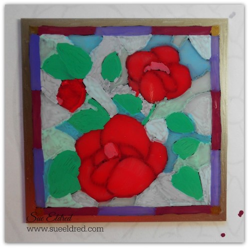 Reverse Glass Paint #4