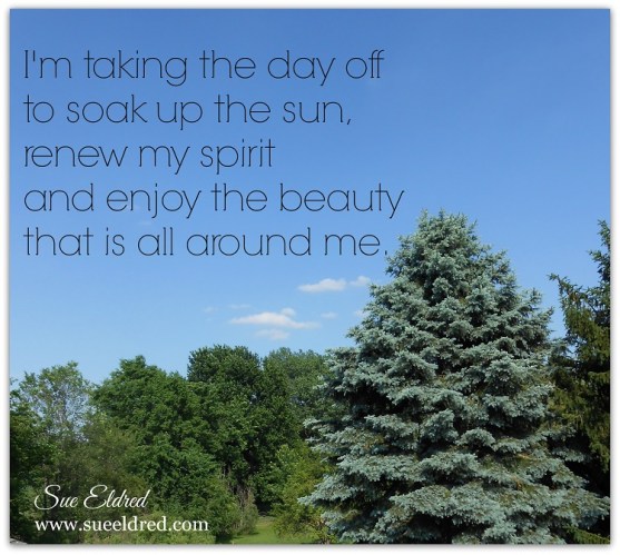 Taking the day off 3