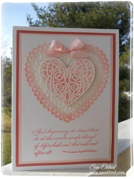 Heart Scroll Card