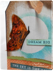 Clearscrap Stazon Butterfly Close Up