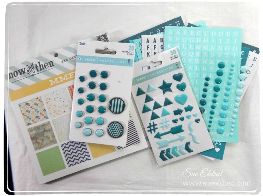 Clear Scraps Best Friends Mini Album My Mind's Eye product Used