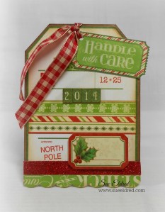 Graphic 45 Handle with Care Tag