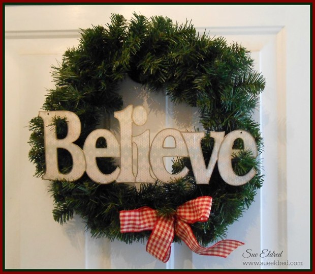 Believe Wreath