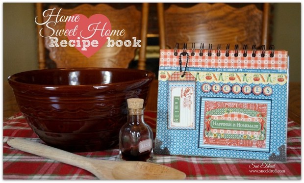 Graphic Home Sweet Home Recipe Book 215