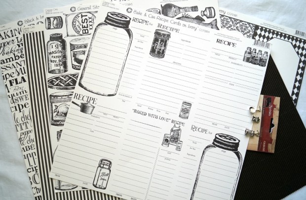 Recipe Book Papers 04159