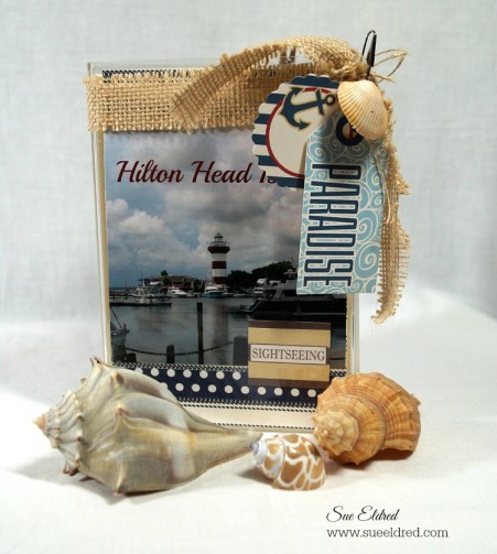 Deflecto Vacation Tri Frame 3954