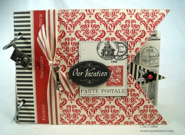 Sue Eldred's Canvas Corp Brands Bon Voyage Album 6195