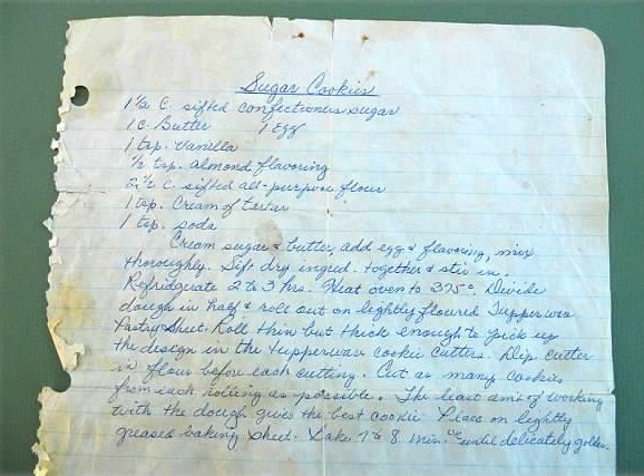 Mom's Sugar Cookie Recipe