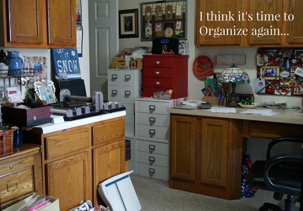 Time to organize again.