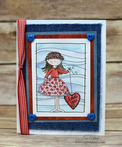 Art Play Paintables Love You Card