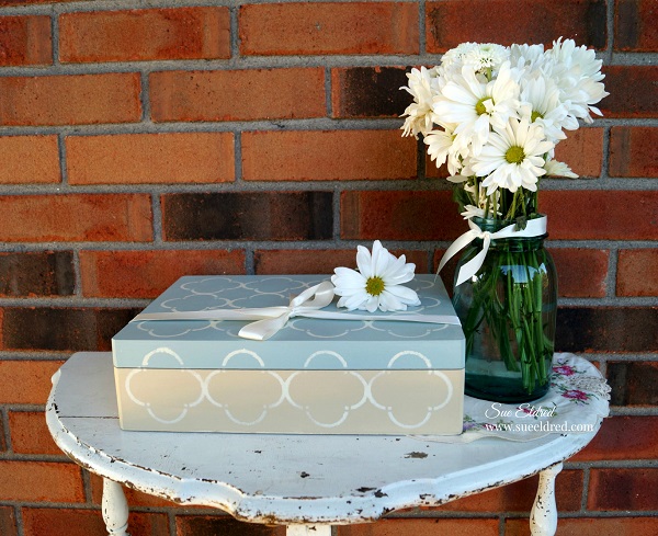 Wedding Memories Card Box closed