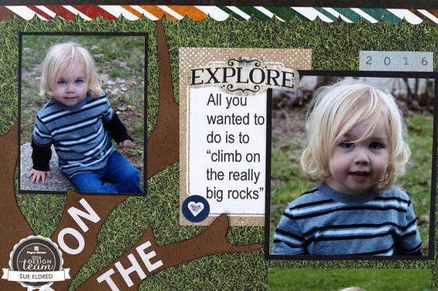 Climbing on the rocks 06083