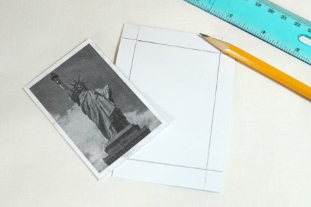 Tracr around picture with ruler 4091