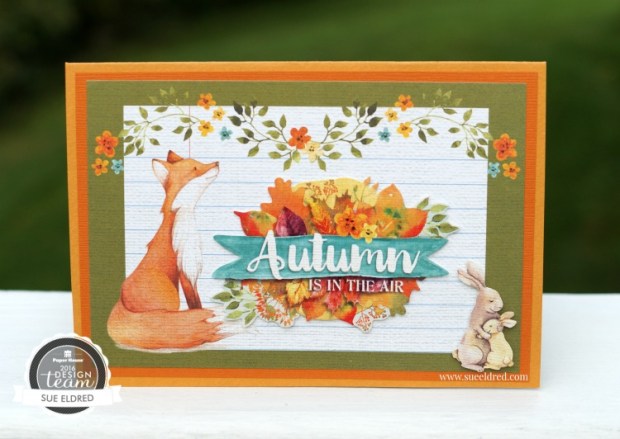 Autumn Woods Pop Up Card 096
