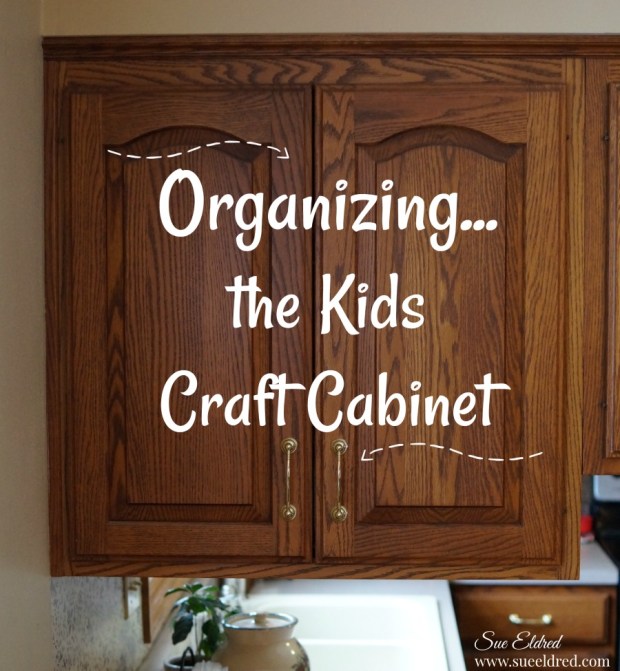 Organizing the kids craft cabinet-Sue's Creative Workshop-www.sueeldred.com 1282