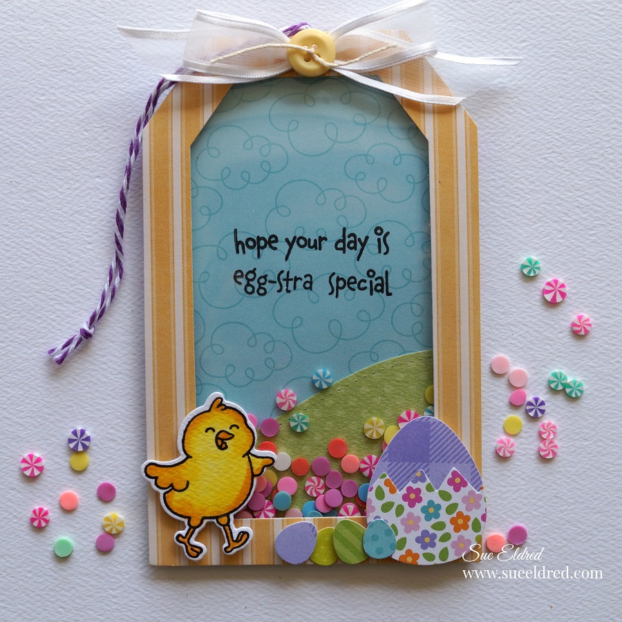 An Eggstra Special Shaker Tag-Sue's Creative Workshop www.sueeldred.com 8739