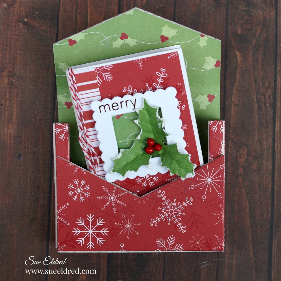 A Merry Little Christmas Tiny Book and Book Case