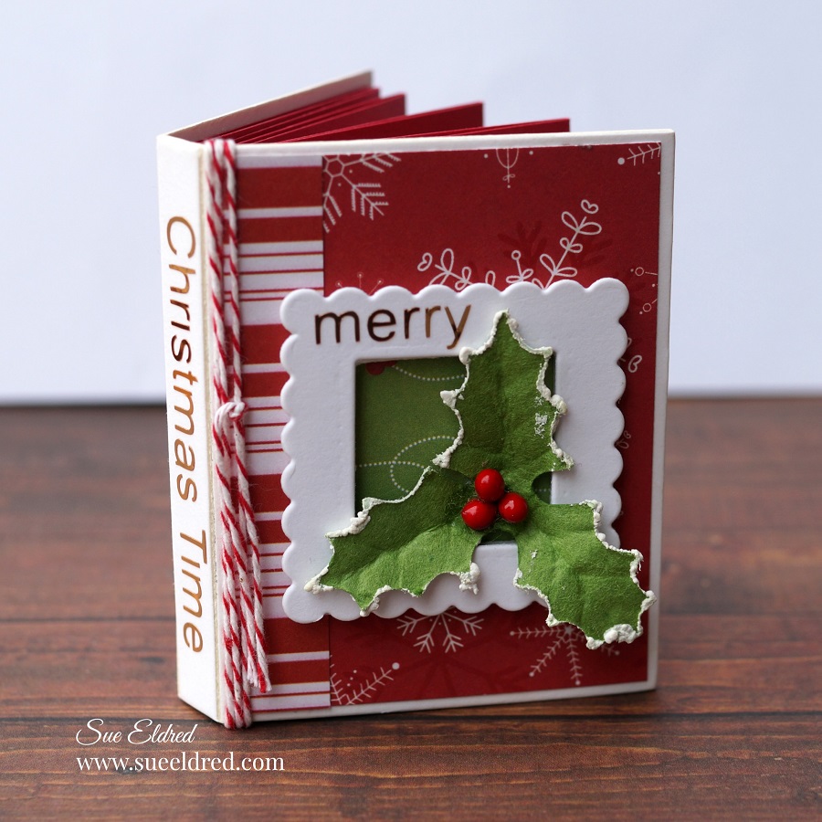 A Merry Little Christmas Tiny Book and Book Case