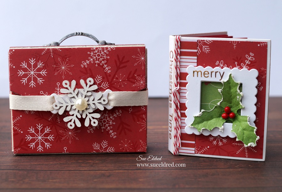 A Merry Little Christmas Tiny Book and Book Case