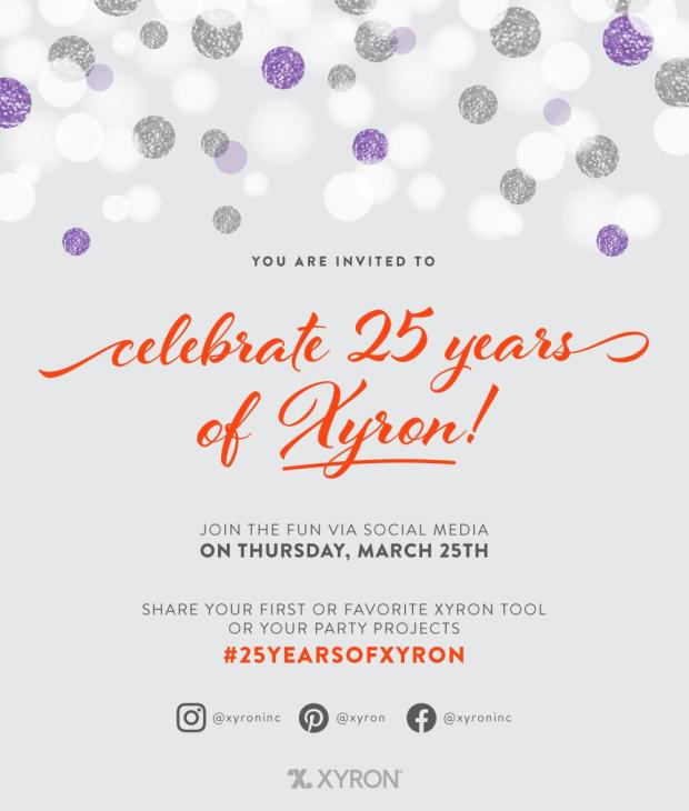 Xyron 25th Anniversary