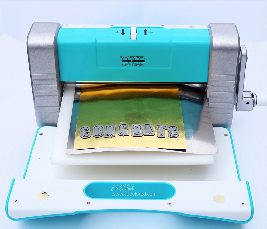 Graduation Hat Card-Crossover II Diecutting Machine-Sue's Creative Workshop www.sueeldred.com 7769