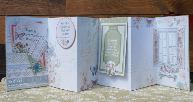 Kaisercraft Flower Shoppe-Accordion Album