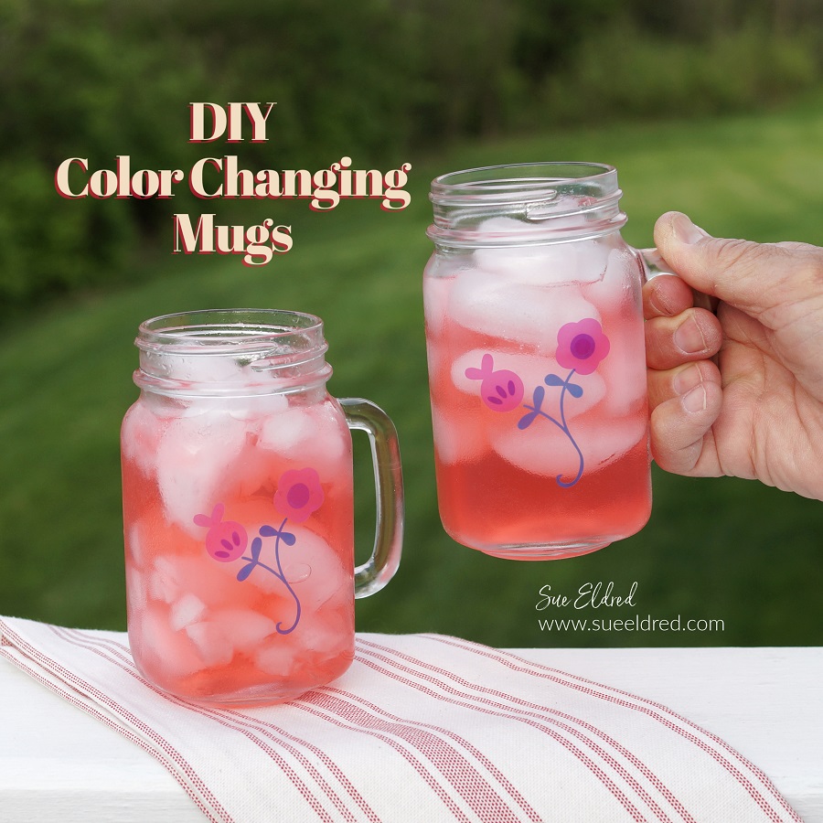 How to make color changing mugs.