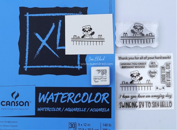 Food Truck Stamp Set from The Maker's Movement