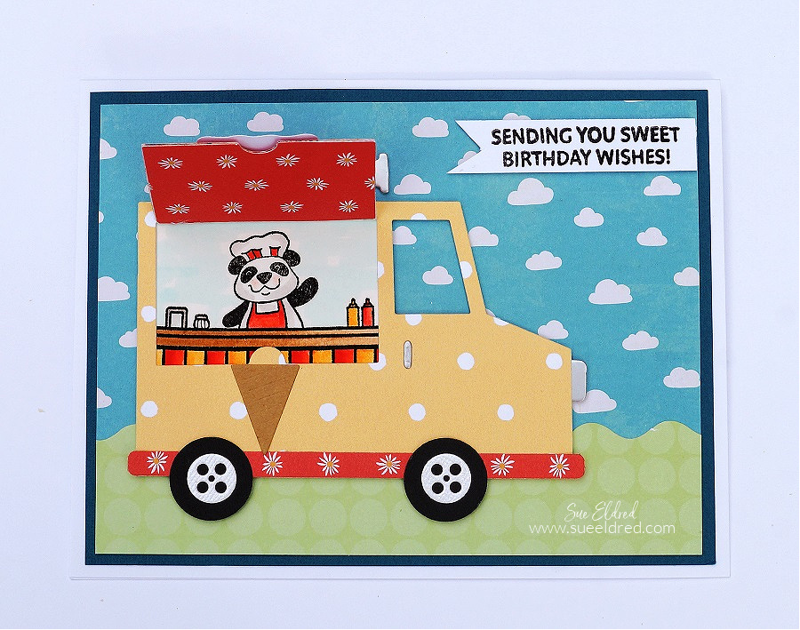 Ice Cream Truck Birthday Card