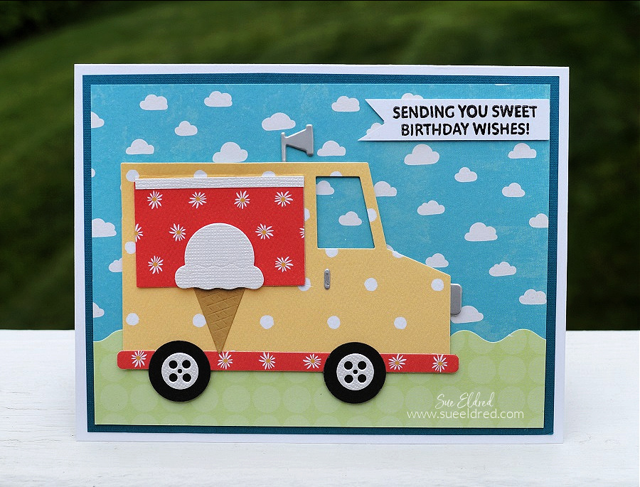 Ice Cream Truck Birthday Card