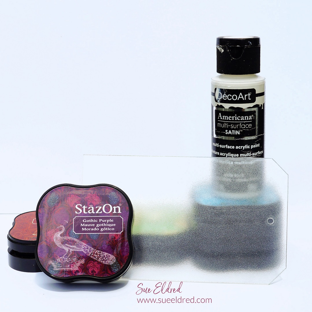 Using Stazon Ink on Acrylic