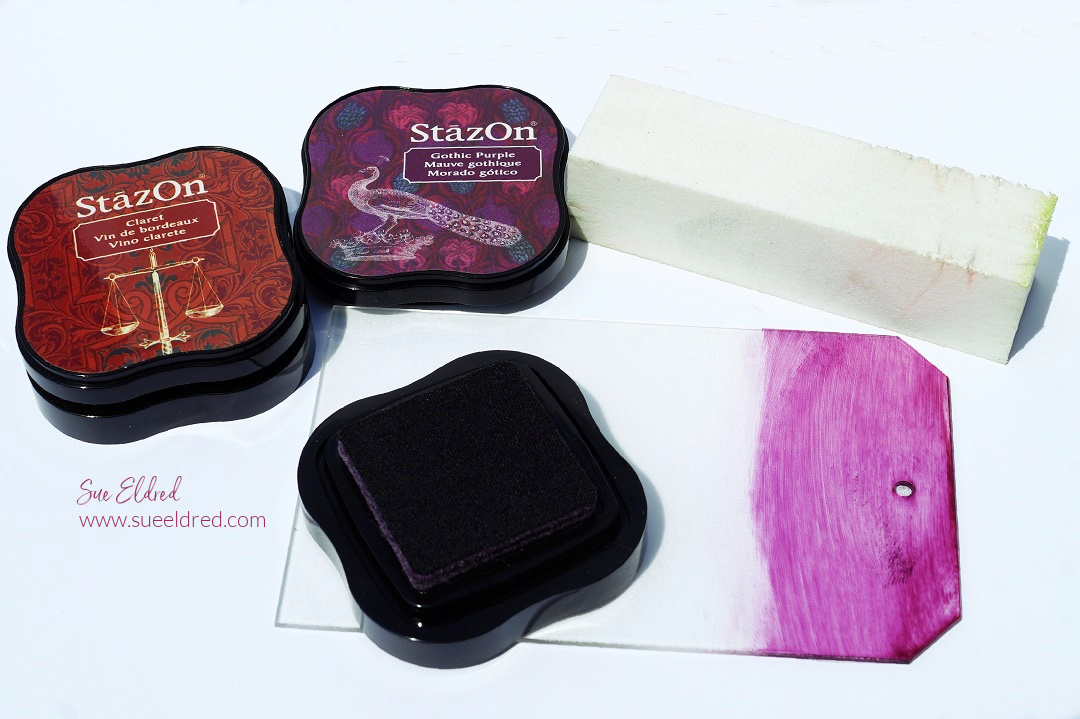 How to use Stazon Ink on Acrylic