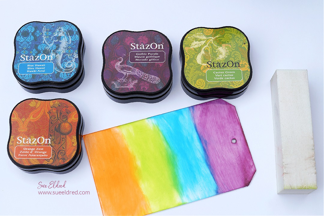 How to use Stazon Ink on Acrylic