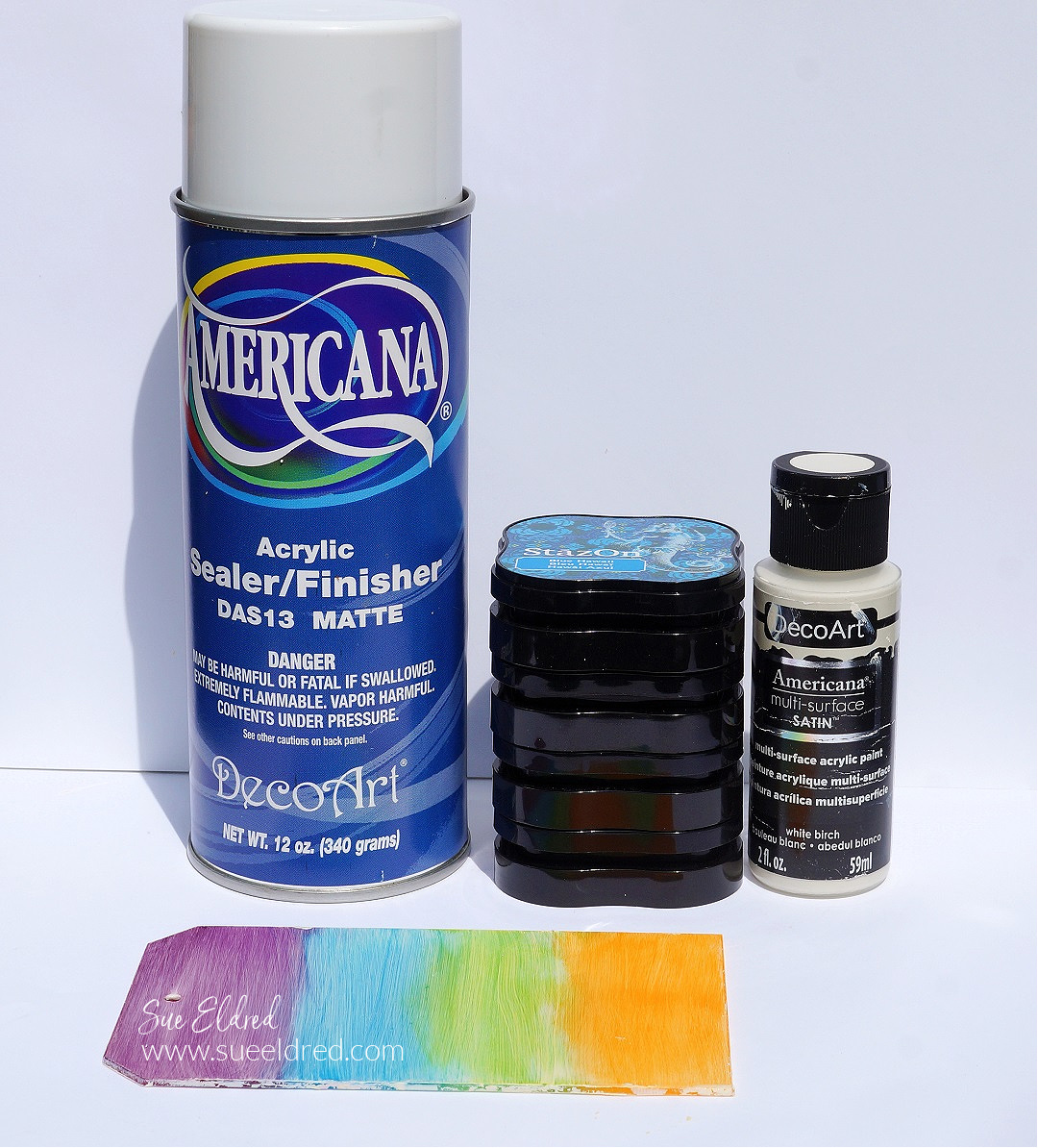 Using Stazon Ink on Acrylic