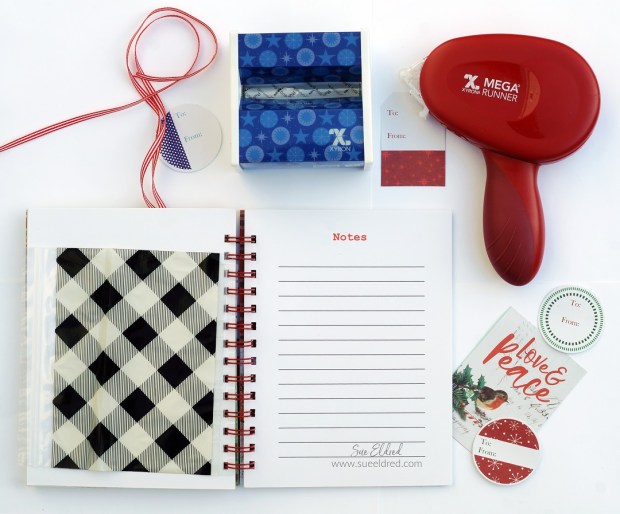 DIY Holiday Planner-Notes &amp; Receipt Holder-Sue's Creative Workshop www.sueeldred.com 1549