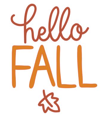 Hello Fall SVG Image