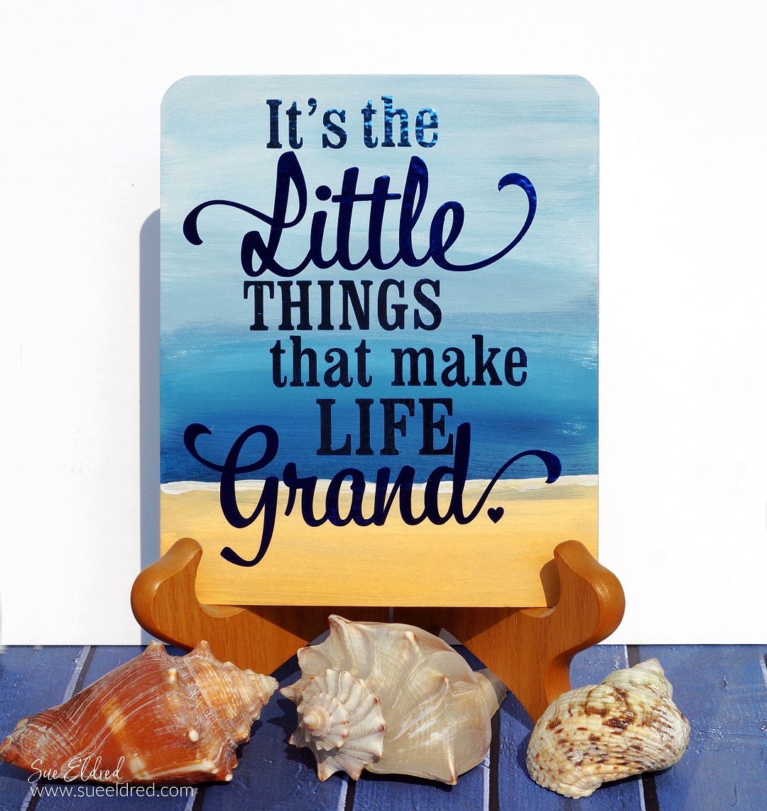 It's the Little Things-mixing paint and vinyl-Sue's Creative Workshop www.sueeldred.com 2461