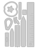 School Essentials Die Set from The Maker's Movement