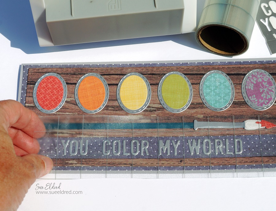 You Color My World Card