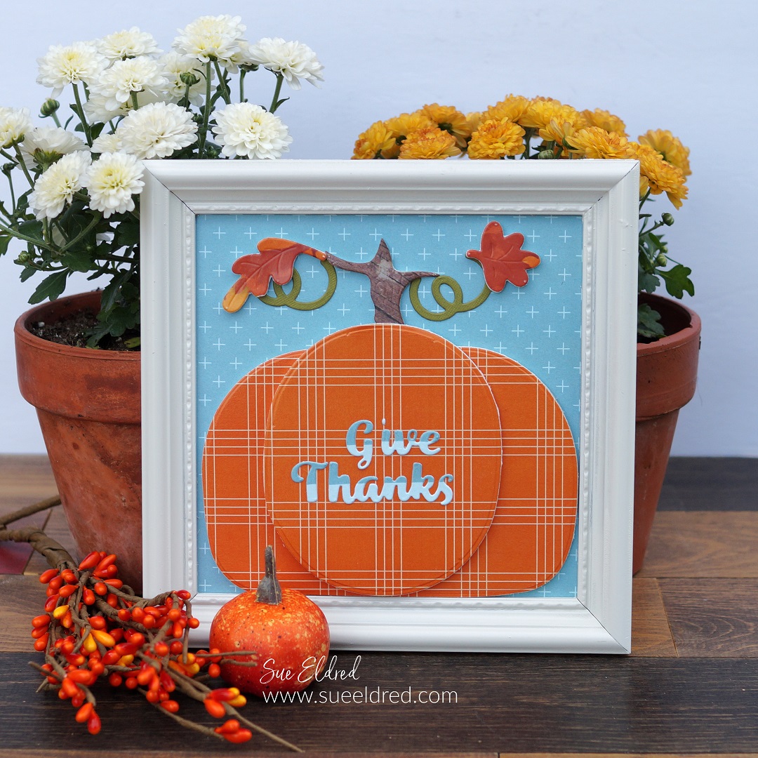 Paper Crafting Fall Home Décor