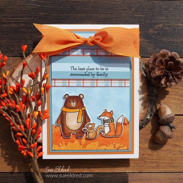 Fall Woodland Friends Card