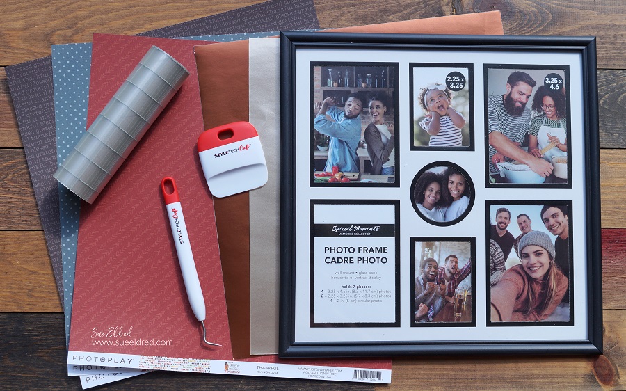 Thankful & Blessed DIY Framed Inspiration