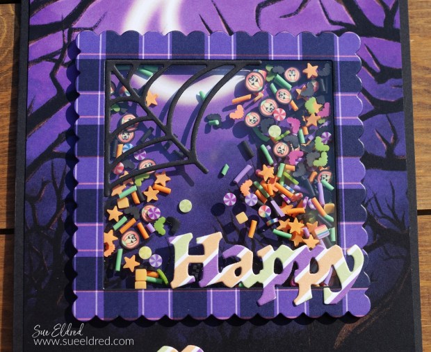 Trick or Treat Halloween Shaker Card