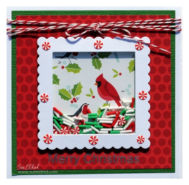 Cardinal Shaker Card