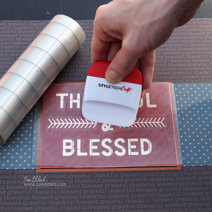 Thankful & Blessed DIY Framed Inspiration