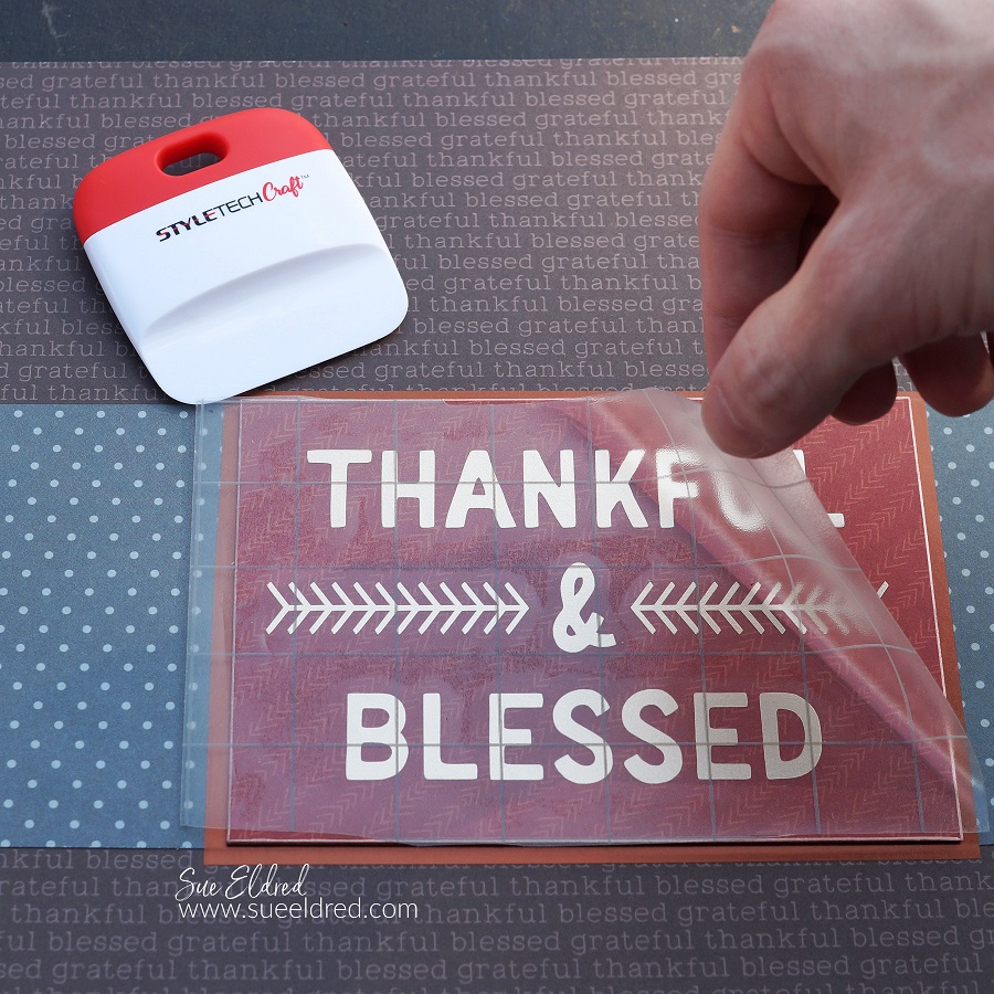 Thankful & Blessed DIY Framed Inspiration