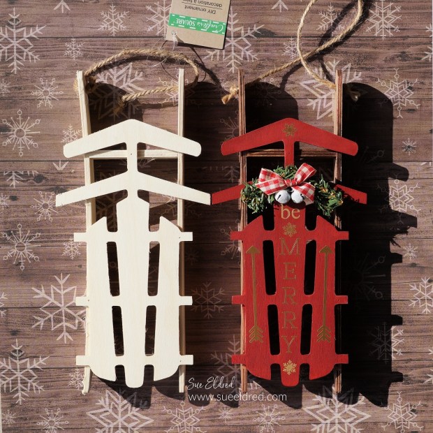 Holiday Sled Ornament