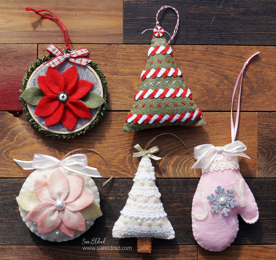 Making Christmas Ornaments with Kunin Felt