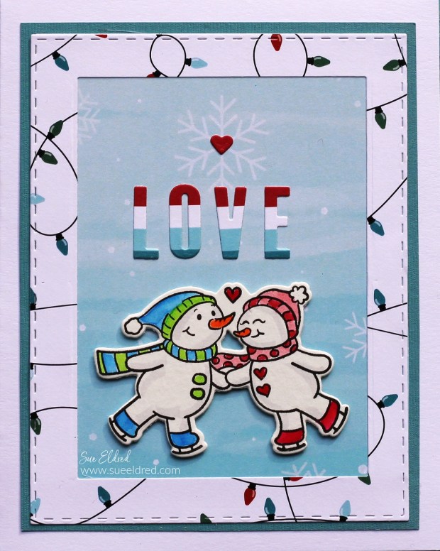 Snowflake Kisses Card